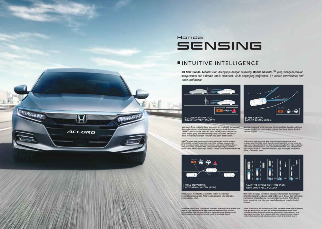 Mengenal teknologi Honda Sensing pada Honda Accord & Honda CR-V
